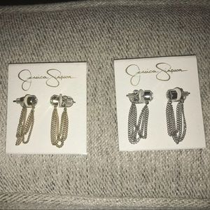 Pair of Jessica Simpson earrings new with tags